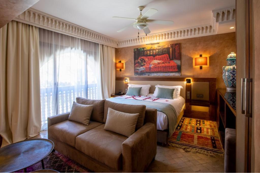 Les Jardins De La Koutoubia Hotel Marrakesh Luaran gambar A room at the hotel