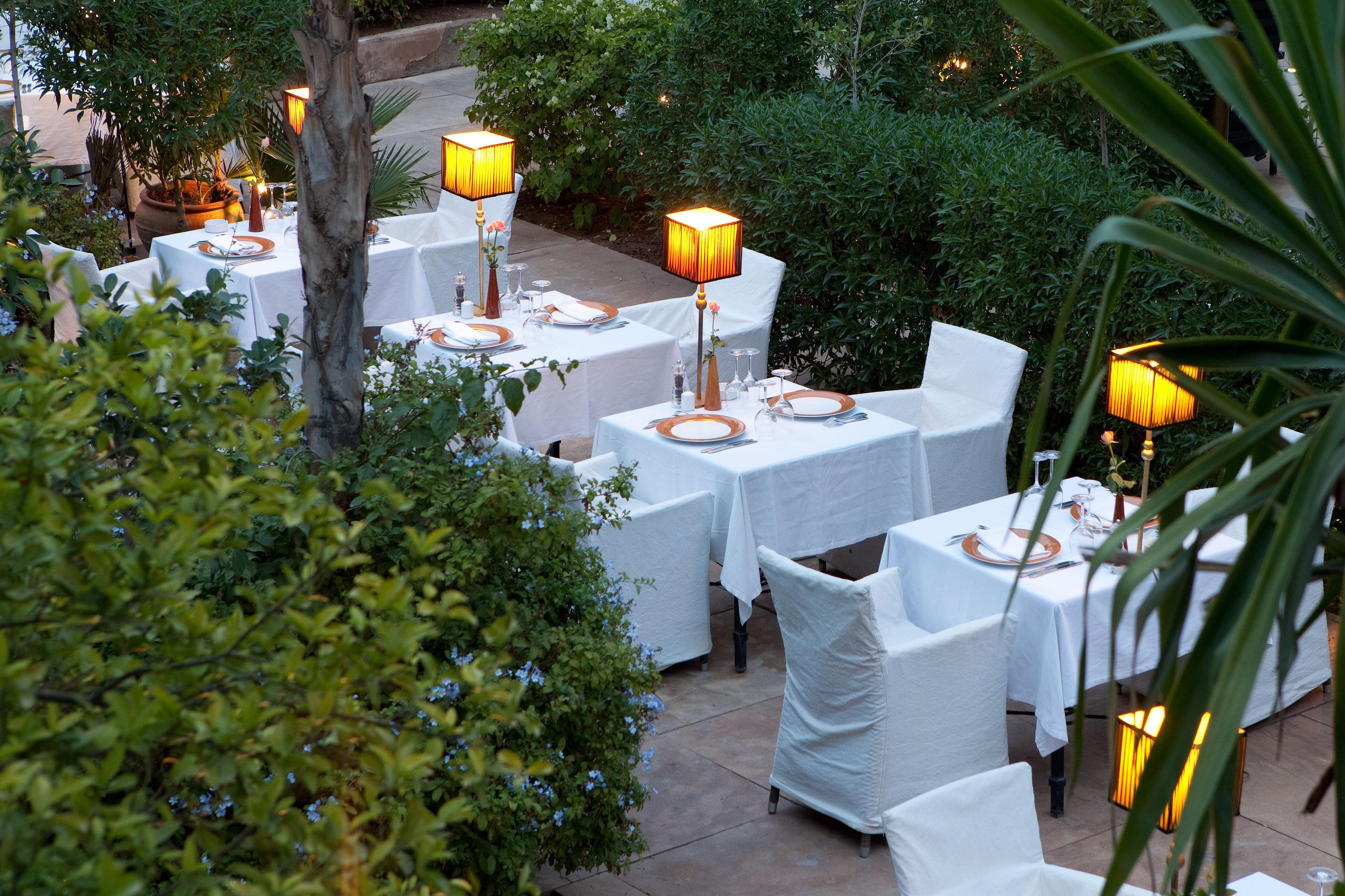 Les Jardins De La Koutoubia Hotel Marrakesh Luaran gambar The restaurant at the Mandarin Oriental, Marrakech