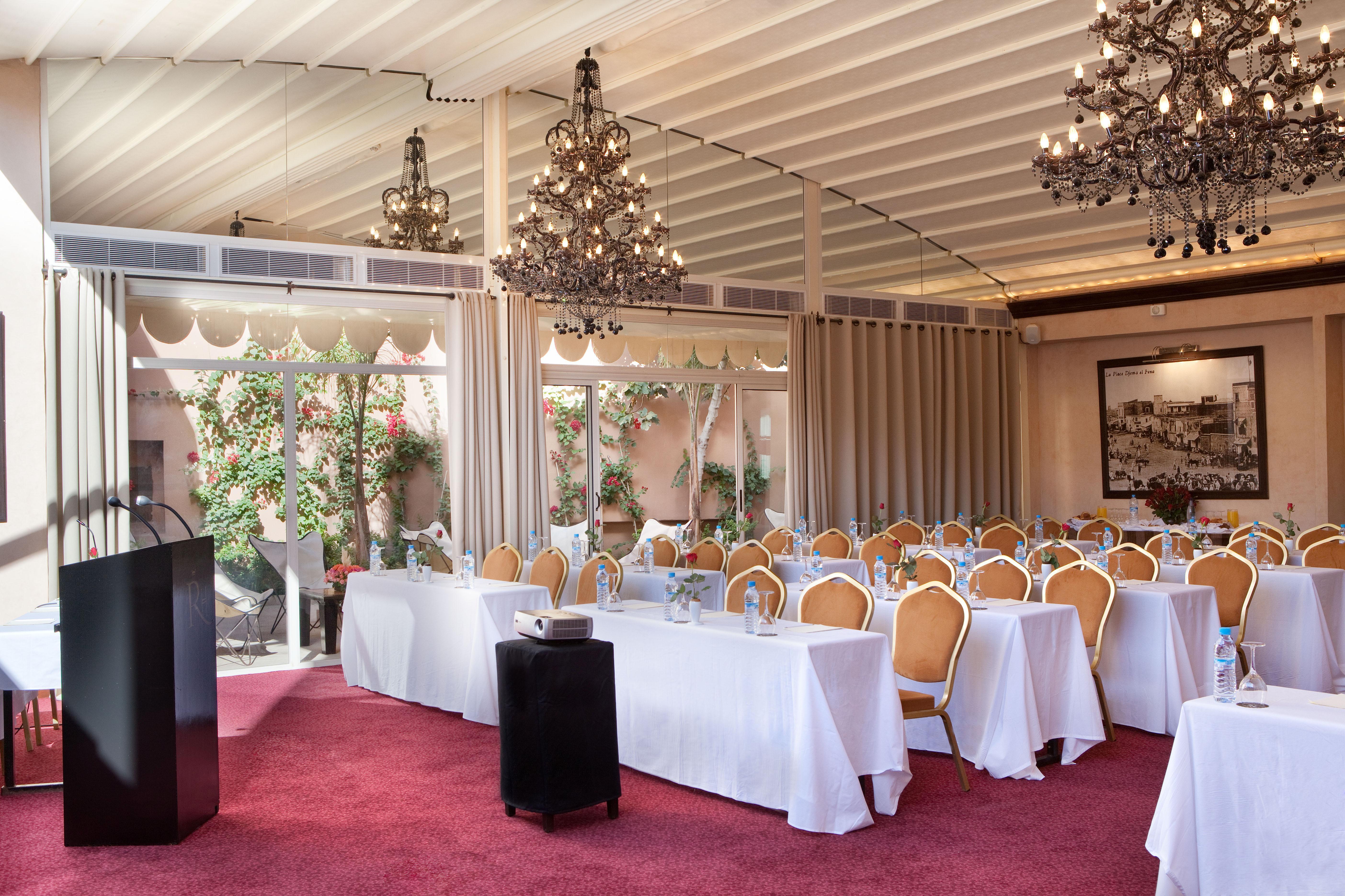 Les Jardins De La Koutoubia Hotel Marrakesh Luaran gambar The meeting room