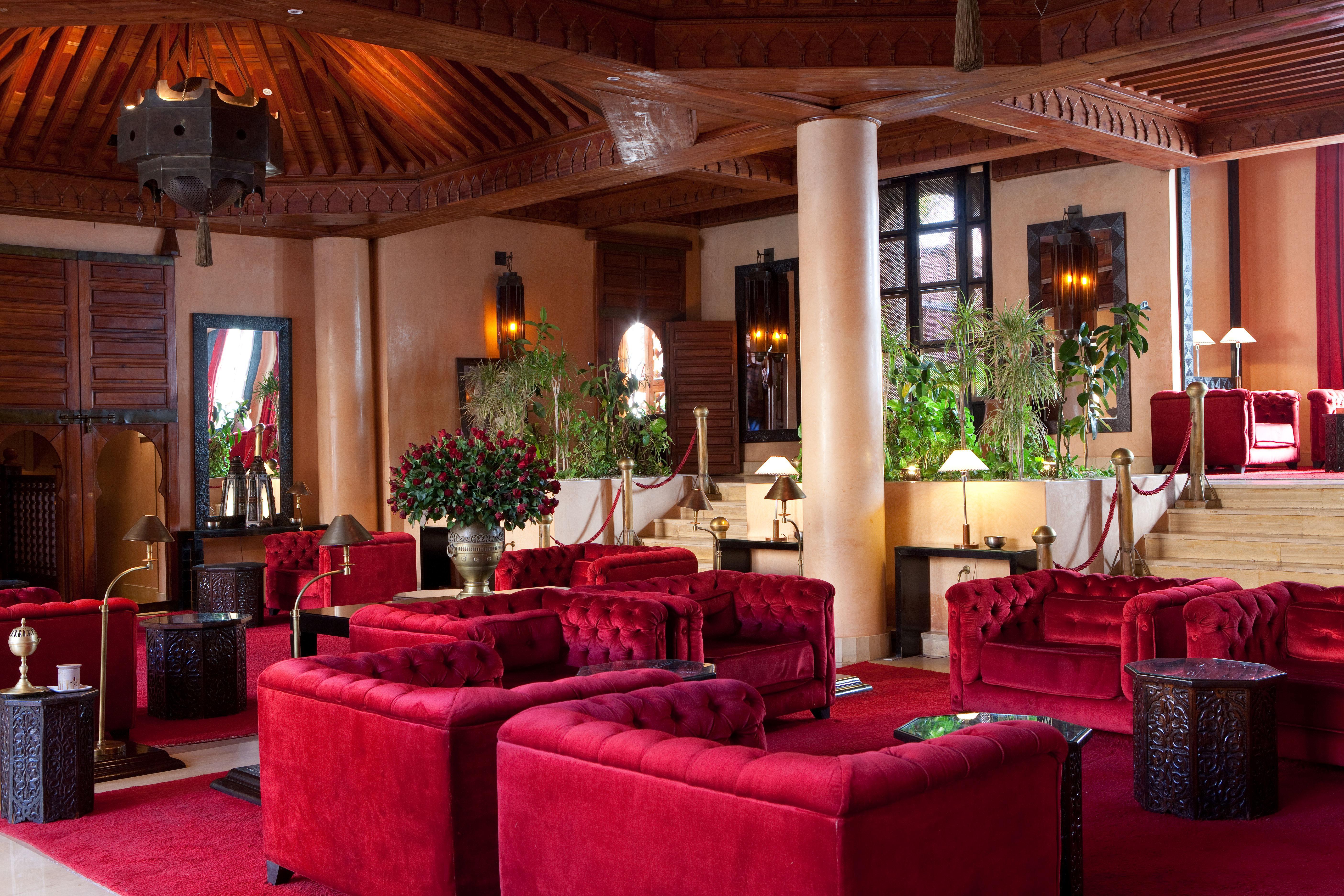 Les Jardins De La Koutoubia Hotel Marrakesh Luaran gambar The lobby of the hotel