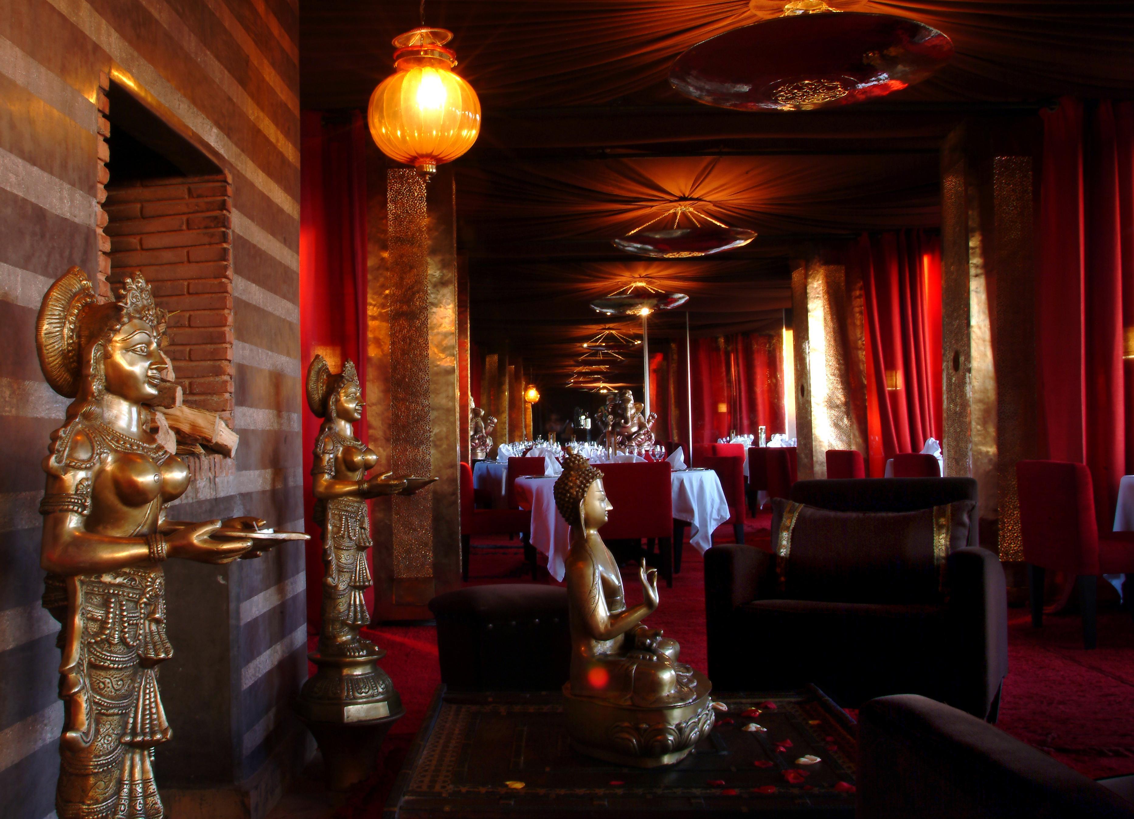 Les Jardins De La Koutoubia Hotel Marrakesh Luaran gambar The interior of the restaurant
