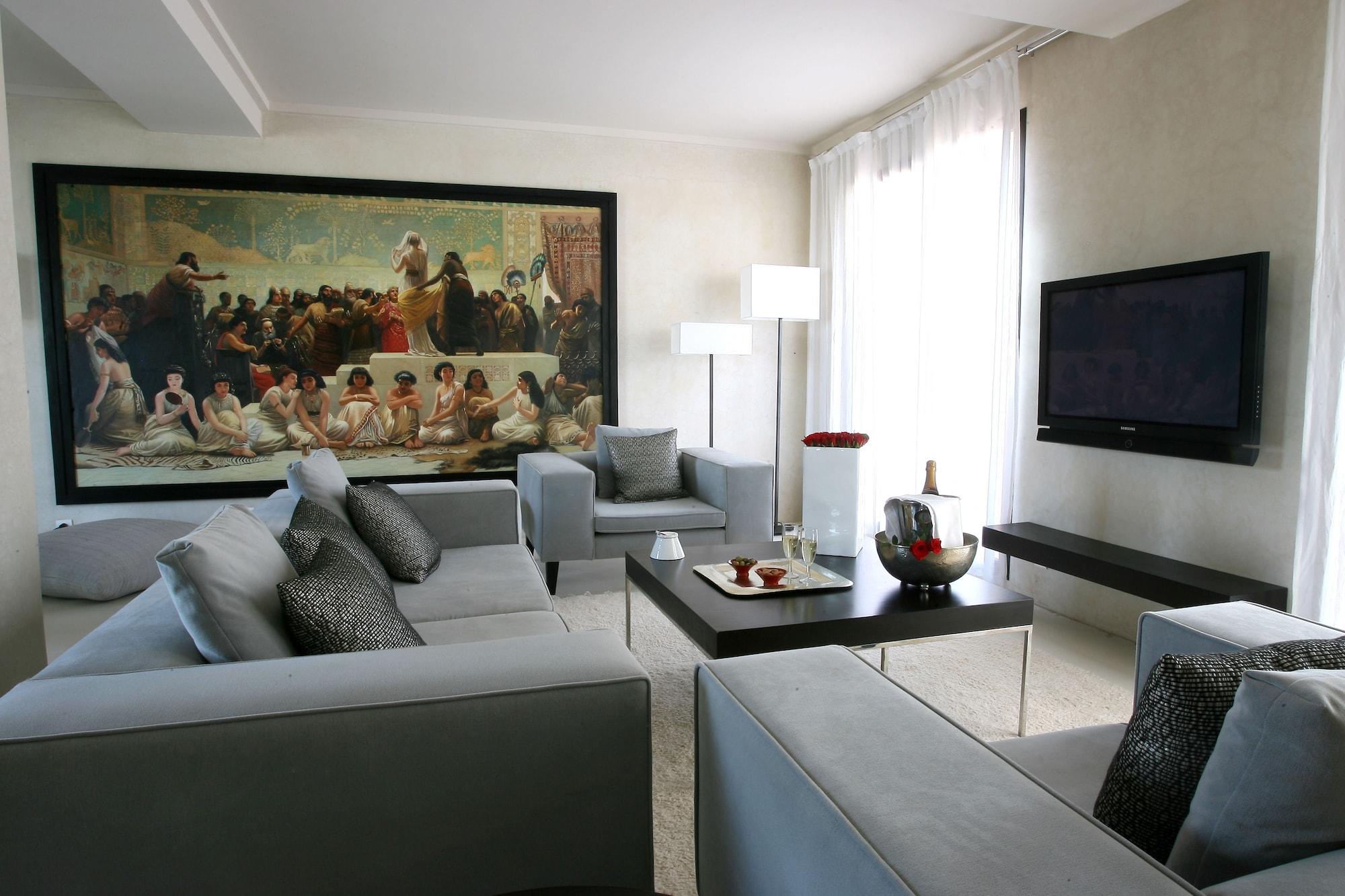 Les Jardins De La Koutoubia Hotel Marrakesh Bilik gambar A living room