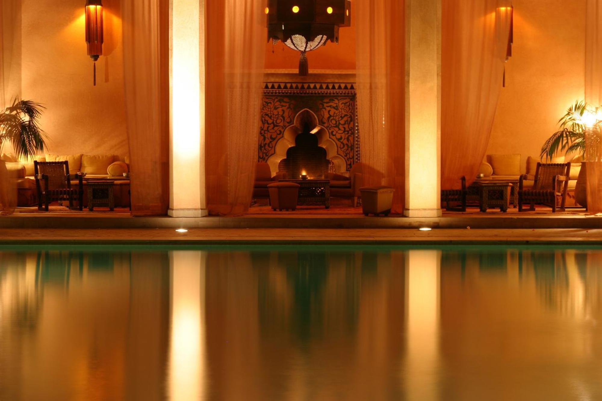 Les Jardins De La Koutoubia Hotel Marrakesh Luaran gambar The pool at the Four Seasons Hotel, Marrakech
