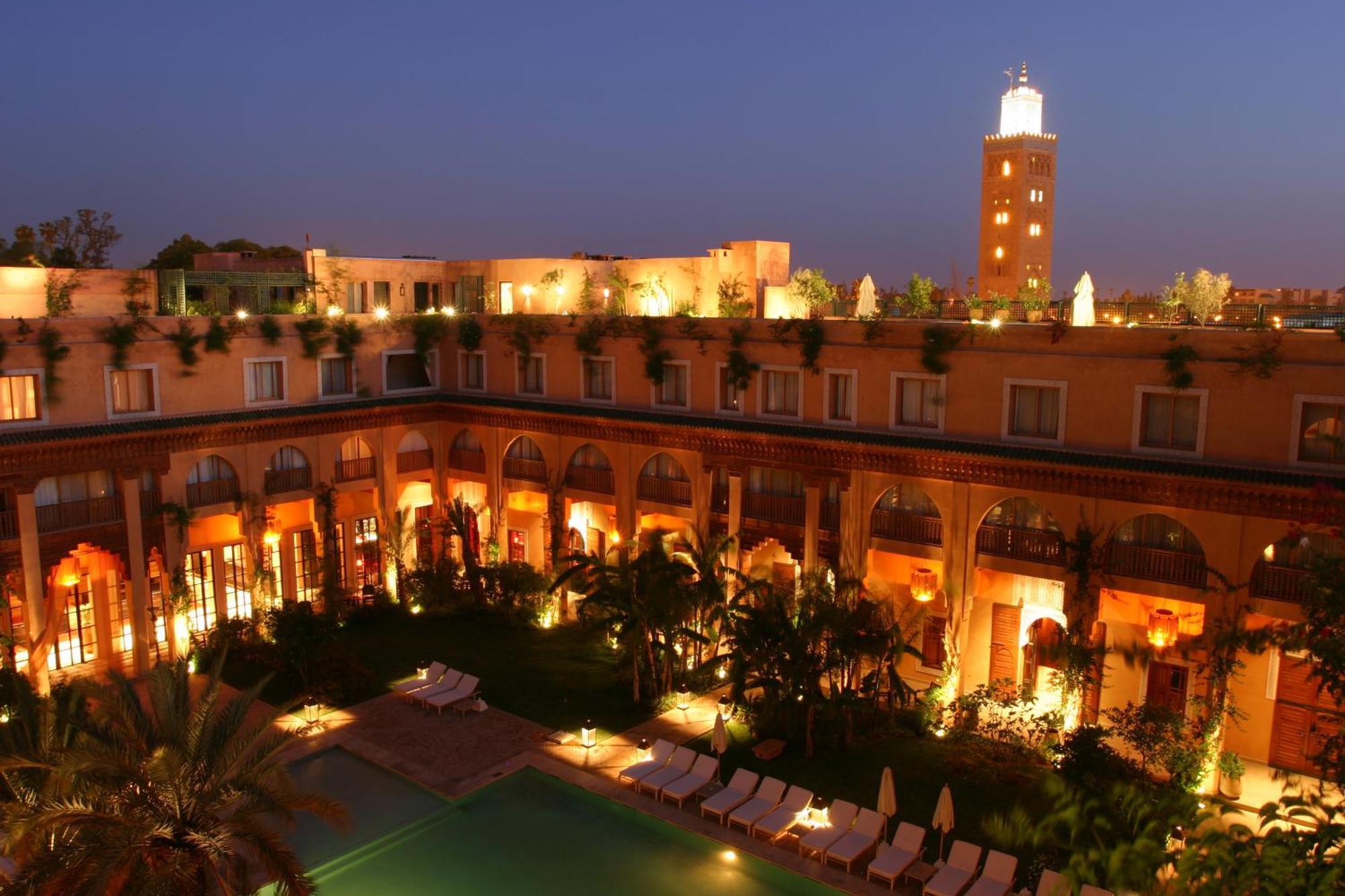 Les Jardins De La Koutoubia Hotel Marrakesh Luaran gambar The hotel's courtyard